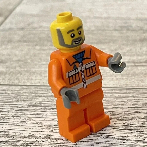 LEGO Minifigure Retired Town Constellation Worker 2000 - sets 3351 6600 6470 - Picture 3 of 3